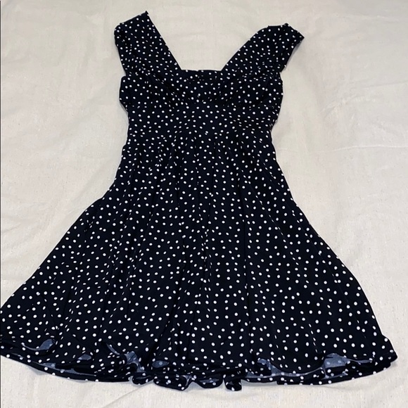 White House Black Market Polka Dot Dress ✨Like New - Picture 3 of 5